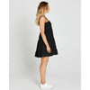 Cassie Tiered Mini Dress Black - Willow and Vine