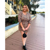 Celina Dress - Black Ditsy - Willow and Vine