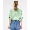 Heston Shirt - Green Gingham - Willow and Vine