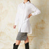 Oversized Shirt - White - Willow and Vine