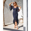Reyna Dress - Navy - Willow and Vine